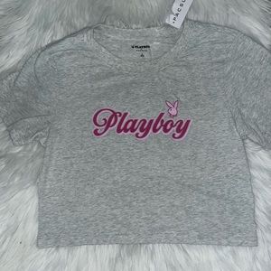 Playboy Cropped T-Shirt